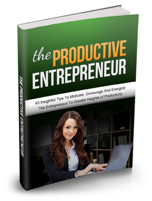 Product picture The Productive Entrepreneur 
