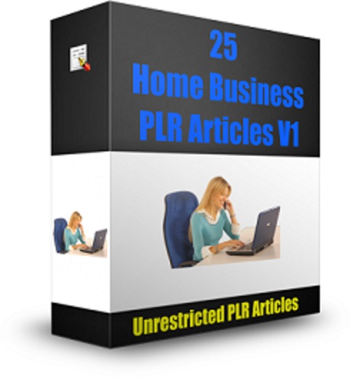 Product picture 25 Home Business Articles with Private Label Rights (PLR)
