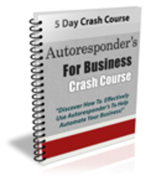 Product picture Autoresponders For Business Crash Course with PLR