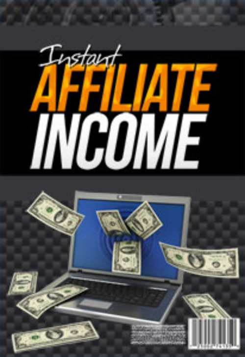 Product picture Instant Affiliate Income with  Resale Rights and Sales Page